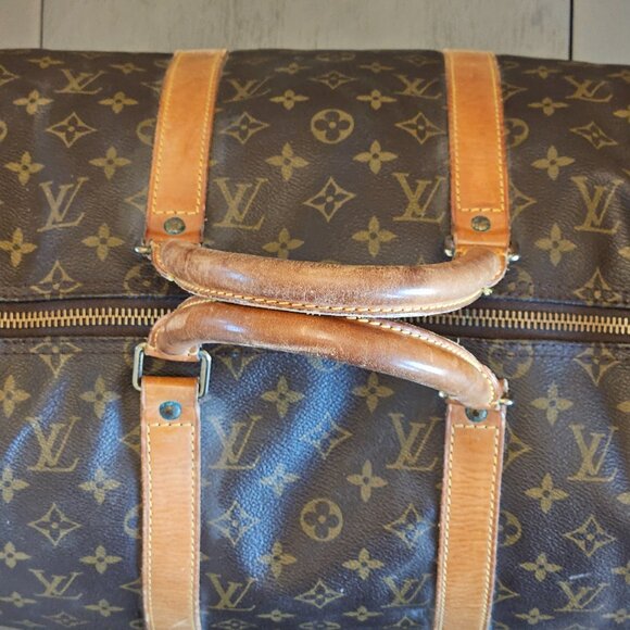 Auth LOUIS VUITTON Monogram Keepall Bandouliere 50 (with shoulder strap) - Picture 9 of 12